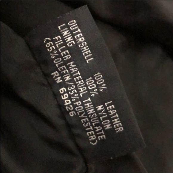 Wilson’s black leather fringe jacket, medium - Picture 6 of 7